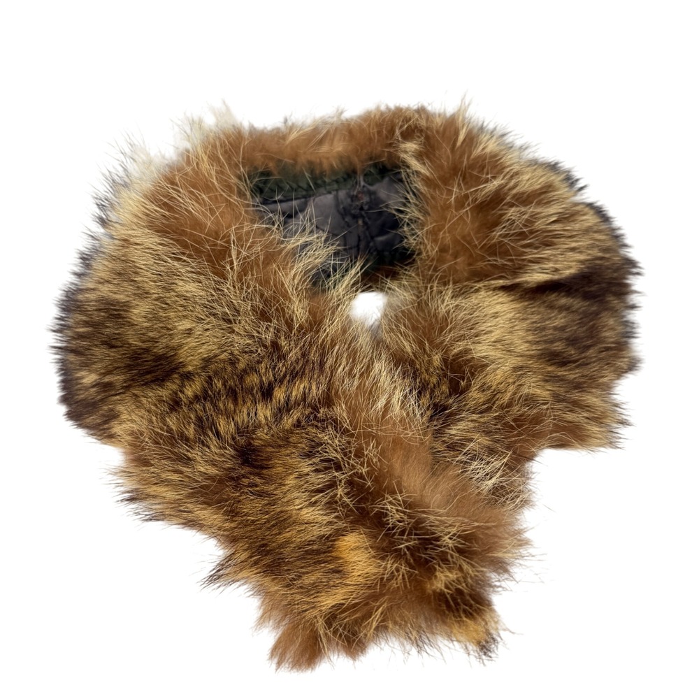 Luxurious Brown Faux Fur Collar Scarf - Classic Winter Wrap